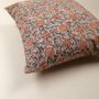 Fabric cushions - Hand Block Print Cotton Cushion Cover Sunset Horizon - NINÉH