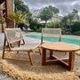 Chaises de jardin - Chaise lounge en teck - Sibylle - BALINAISA