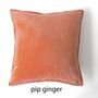 Fabric cushions - Pip  yellow, orange & red colours - ML FABRICS