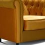 Chairs for hospitalities & contracts - Chesterfield Armchair - Yellow - MITO HOME