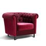 Chairs for hospitalities & contracts - Chesterfield Armchair - Bordeaux - MITO HOME