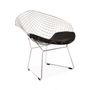 Fauteuils - Fauteuil Lounge Diavorr - Similicuir Noir - VIBORR