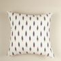 Fabric cushions - Hand woven ikat cotton cushion cover - Vibrant Fusion - NINÉH