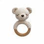 Jouets enfants - Anneau de dentition Polar Bear | crème - PATTI OSLO