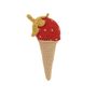 Soft toy - Strawberry Ice Cream Rattle - PATTI OSLO