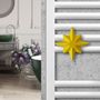 Gifts - Star ceramic hanger for towel rail radiators - LETSHELTER SRL