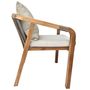 Chaises - Fauteuil outdoor en teck grade A - CHT14 - BALINAISA