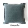 Fabric cushions - Pip Blue colours - ML FABRICS