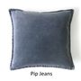 Fabric cushions - Pip Blue colours - ML FABRICS