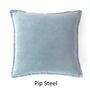 Fabric cushions - Pip Blue colours - ML FABRICS