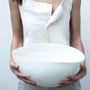 Platter and bowls - IMPRINT SALAD BOWL - SOPHIE MASSON PORCELAINE