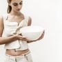 Platter and bowls - IMPRINT SALAD BOWL - SOPHIE MASSON PORCELAINE