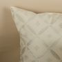 Cushions - Embroidered Cotton Cushion Cover Ivory Whisper - NINÉH