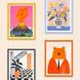 Art photos - Risograph Art Prints - OHH DEER