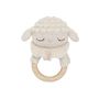 Toys - Lamb the Teething Ring | ecru with bell - PATTI OSLO