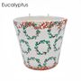 Other Christmas decorations - Christmas wreath ceramic scented candle size L - WAX DESIGN - BARCELONA