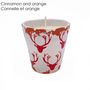 Other Christmas decorations - Christmas deer ceramic scented candle size S - WAX DESIGN - BARCELONA