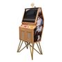 Objets de décoration - SENPAI V3 : machine d'arcade de luxe, plus de 5 500 jeux, chêne - MAISON ROSHI - LUXURY ENTERTAINMENT CABINETS