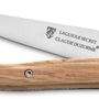 Barbecues - Laguiole Secret pocket knife - Olive, ebony, carbon handle - LAGUIOLE CLAUDE DOZORME