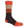 Chaussettes - Chaussettes de luxe pour hommes Block Stripe AW24 - PEPER HAROW SOCKS