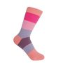 Socks - AW24 Block Stripe Women's Luxury Socks - PEPER HAROW SOCKS