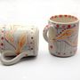 Tasses et mugs - Rayures et pois - LOU ARTECERAMICA