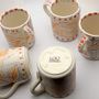 Tasses et mugs - Rayures et pois - LOU ARTECERAMICA