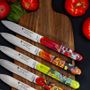 Design objects - Navette Groslière table knife - Set of 6 knives - LAGUIOLE CLAUDE DOZORME