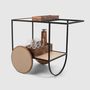 Chariots pour restaurants - MAGENTA SERVING TROLLEY - PINETTI