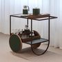 Chariots pour restaurants - MAGENTA SERVING TROLLEY - PINETTI