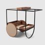 Chariots pour restaurants - MAGENTA SERVING TROLLEY - PINETTI