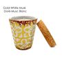 Decorative objects - Metalic style Mosaic ceramic scented candle size S - WAX DESIGN - BARCELONA