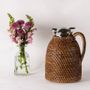 Christmas table settings - Ishela Classic rattan Carafe - ISHELA