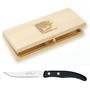 Kitchen utensils - Laguiole Berlingot Steak Knives - Claude Dozorme - Set of 6 CTX - LAGUIOLE CLAUDE DOZORME