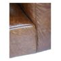 Armchairs - Boston Genuine Leather Armchair - Comfort and Contemporary Elegance - JP2B DECORATION