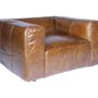 Armchairs - Boston Genuine Leather Armchair - Comfort and Contemporary Elegance - JP2B DECORATION