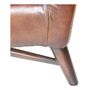 Sofas - Le Scandi Sofa in Cigar Leather, Scandinavian Design and Modern Comfort - JP2B DECORATION
