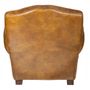 Armchairs - Club Moustache Armchair in Leather - Classic and Timeless Design - JP2B DECORATION