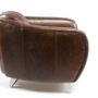 Fauteuils - Fauteuil Sporster en cuir – Allure vintage et confort exceptionnel - JP2B DECORATION