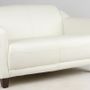 Sofas - Gentleman 3-Seater Sofa in Cigar Leather – Vintage Elegance and Comfort - JP2B DECORATION