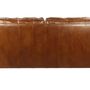 Armchairs - Oregon Sofa Bed in Havana leather, convertible and elegant - JP2B DECORATION