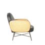 Fauteuils - Fauteuil en cuir et métal, design moderne, assise confortable - JP2B DECORATION
