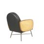 Fauteuils - Fauteuil en cuir et métal, design moderne, assise confortable - JP2B DECORATION