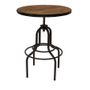 Dining Tables - High table in wood and metal, industrial and robust design - JP2B DECORATION