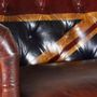 Sofas - Chesterfield Union Jack Sofa in Leather - Iconic British Style - JP2B DECORATION