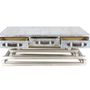 Tables basses - Table basse Aero "50" en aluminium avec 6 tiroirs - JP2B Décoration - JP2B DECORATION