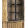 Bibliothèques - Buffet en bois et métal, 4 portes, design industriel, 230 cm - JP2B DECORATION