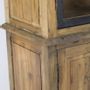 Bibliothèques - Buffet en bois et métal, 4 portes, design industriel, 230 cm - JP2B DECORATION