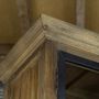 Bibliothèques - Buffet en bois et métal, 4 portes, design industriel, 230 cm - JP2B DECORATION