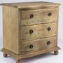 Chests of drawers - Chest of drawers in recycled wood, 76 cm, vintage industrial style - JP2B DECORATION